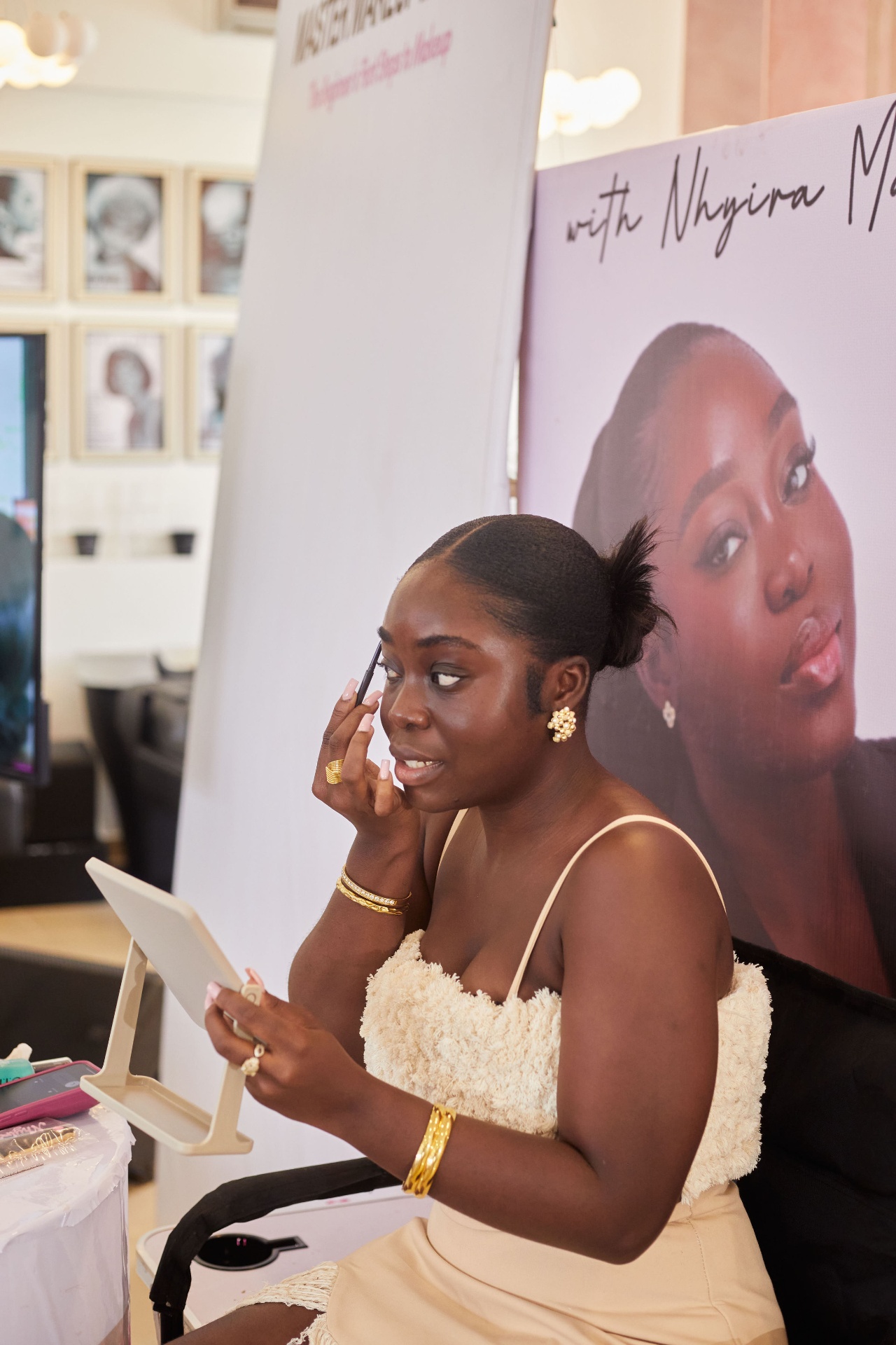 Nhyira Maison speaking at Edition 1